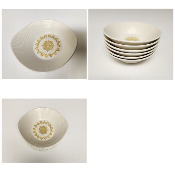 Homer Laughlin Sheffield Serenade VTG 60's Dinnerware Servingware Dish 47Pcs - Picture 9 of 16